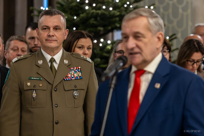 Spotkanie wigilijne w Komendzie Głównej Straży Granicznej 