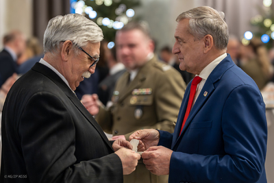 Spotkanie wigilijne w Komendzie Głównej Straży Granicznej 