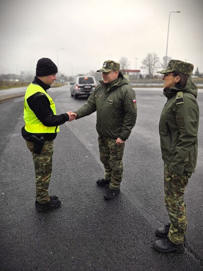 Zastępca Komendanta Głównego Straży Granicznej wizytował polsko-niemiecką granicę Zastępca Komendanta Głównego Straży Granicznej wizytował polsko-niemiecką granicę