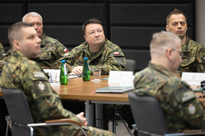 Odprawa kadry kierowniczej Straży Granicznej 