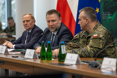 Odprawa kadry kierowniczej Straży Granicznej 