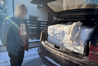 Zatrzymany za przemyt papierosów 