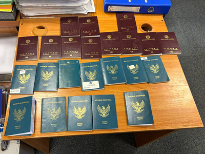 Paszporty zatrzymanych cudzoziemców Paszporty zatrzymanych cudzoziemców