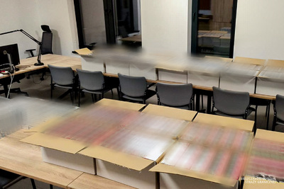 Zabezpieczone nielegalne papierosy Zabezpieczone nielegalne papierosy