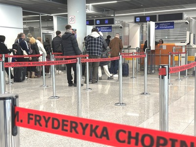 Fragment infrastruktury lotniska Fragment infrastruktury lotniska