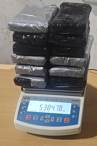 Ujawnienie 111 kg haszyszu 