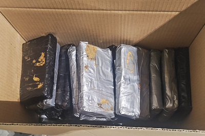 Ujawnienie 111 kg haszyszu 