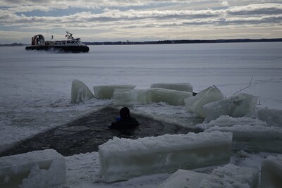 Trening na Zalewie Wiślanym 