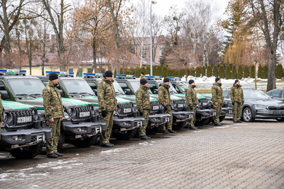 Nowe samochody Straży Granicznej 