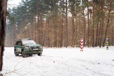 Pojazd służbowy Straży Granicznej Pojazd służbowy Straży Granicznej