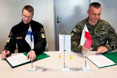 Spotkanie Komendanta Głównego Straży Granicznej z Szefem Fińskiej Straży Granicznej 