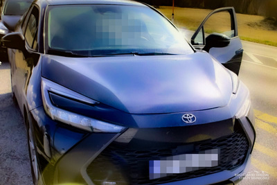 Zatrzymana Toyota Zatrzymana Toyota