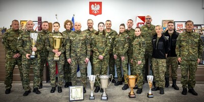 Najlepsi sportowcy Straży Granicznej wyróżnieni w Komendzie Głównej Zdj. KGSG