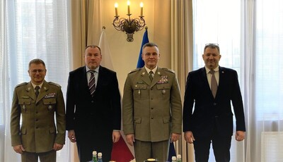 Spotkanie Kierownictwa Straży Granicznej i Krajowej Administracji Skarbowej. 