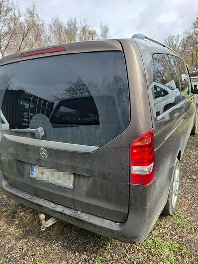 Odzyskany Mercedes Odzyskany Mercedes