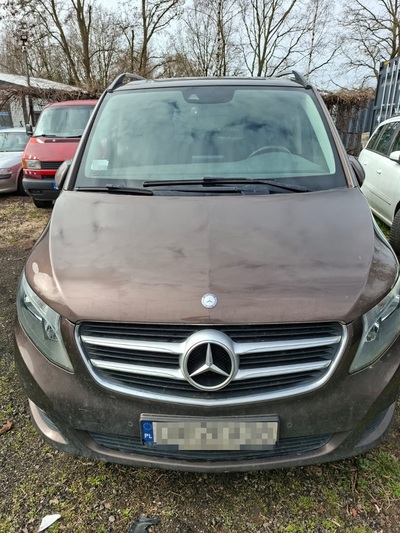 Odzyskany Mercedes Odzyskany Mercedes