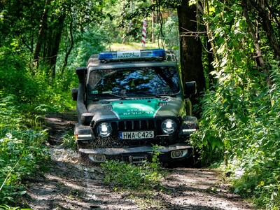 Weekend w akcji ze Strażą Graniczną Zdjęcie NOSG