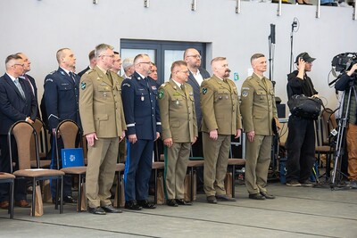 Ślubowanie uczniów klas mundurowych 