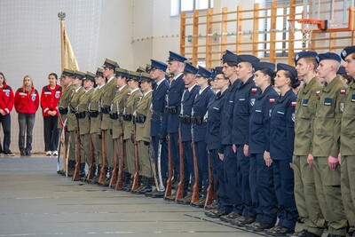 Ślubowanie uczniów klas mundurowych 