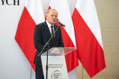 Ślubowanie uczniów klas mundurowych 