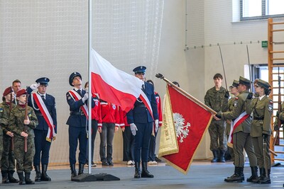 Ślubowanie uczniów klas mundurowych 