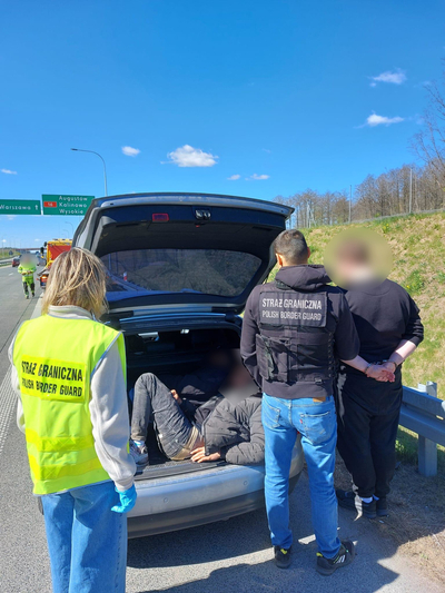 Zatrzymani mężczyźni 