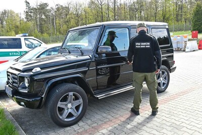 Zatrzymany Mercedes Zatrzymany Mercedes