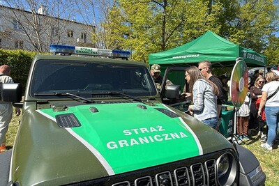 Funkcjonariusze Straży Granicznej uczestniczyli w Pikniku Europejskim Funkcjonariusze Straży Granicznej uczestniczyli w Pikniku Europejskim