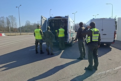 Działania na polsko-litewskiej granicy Działania na polsko-litewskiej granicy