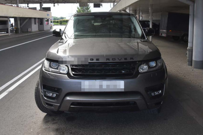Zatrzymany Range Rover Zatrzymany Range Rover