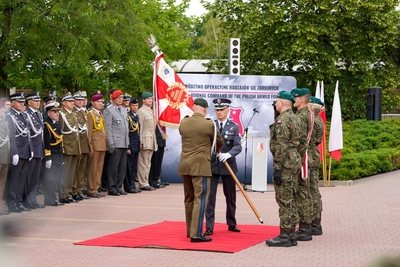 Przekazanie obowiązków Dowódcy Operacyjnego Rodzajów Sił Zbrojnych Przekazanie obowiązków Dowódcy Operacyjnego Rodzajów Sił Zbrojnych