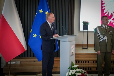 Świąteczna uroczystość w Komendzie Głównej Straży Granicznej Świąteczna uroczystość w Komendzie Głównej Straży Granicznej