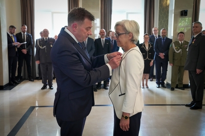 Świąteczna uroczystość w Komendzie Głównej Straży Granicznej Świąteczna uroczystość w Komendzie Głównej Straży Granicznej