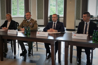 Delegacja Państwowej Służby Migracyjnej Turkmenistanu z wizytą w Polsce Delegacja Państwowej Służby Migracyjnej Turkmenistanu z wizytą w Polsce