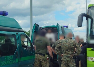 Udaremniona próba nielegalnego przekroczenia na granicy z Litwą Udaremniona próba nielegalnego przekroczenia na granicy z Litwą