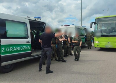 Udaremniona próba nielegalnego przekroczenia na granicy z Litwą Udaremniona próba nielegalnego przekroczenia na granicy z Litwą