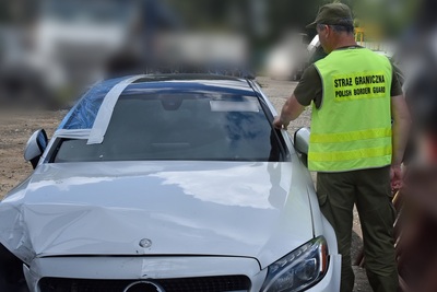 Ujawniono pojazd poszukiwany przez zagraniczne służby 