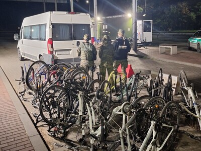 Białorusin wpadł z trefnym transportem Białorusin wpadł z trefnym transportem