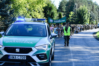 Pielgrzymka Straży Granicznej na Jasną Górę 