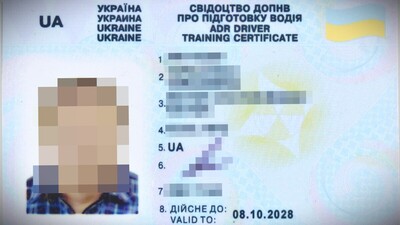 Podrobione uprawnienia ADR na przejściu w Korczowej 