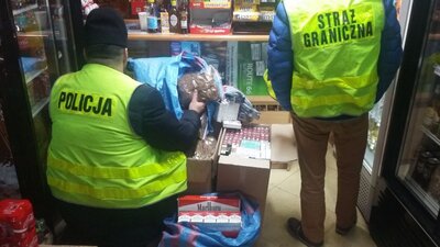 ujawnione papierosy i tytoń 