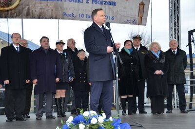 uroczystości w Pucku 