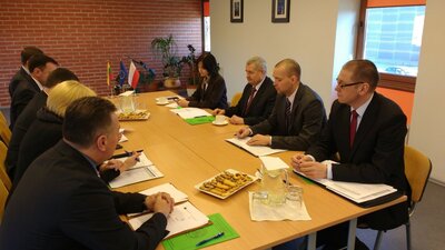 spotkanie polskiej i litewskiej delegacji 