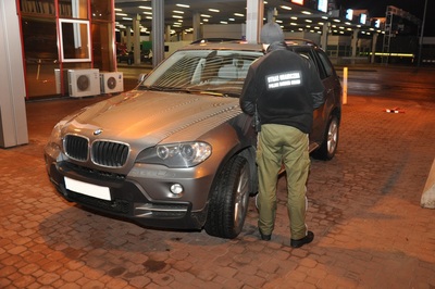odzyskane BMW X5 