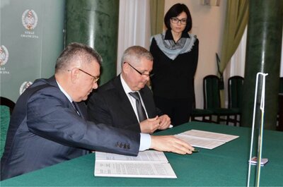 podpisanie protokołu 