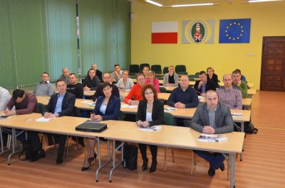 Uczestnicy w trakcie zajęć 