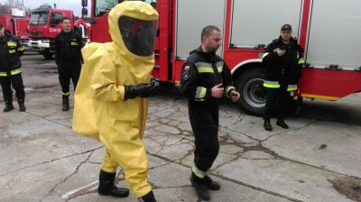 ćwiczenia w warunkach zagrożenia chemicznego 