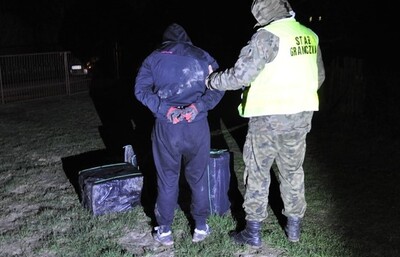 zatrzymano przemytnika papierosów