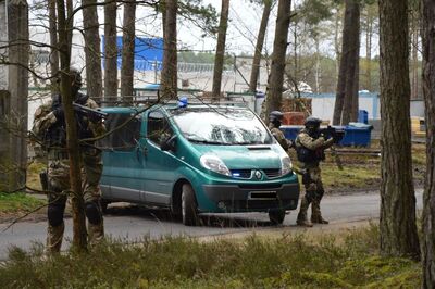 ćwiczenia w Zakładzie Karnym w Krzywańcu