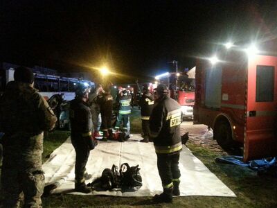 wspólne szkolenia funkcjonariuszy SG i innych służb 